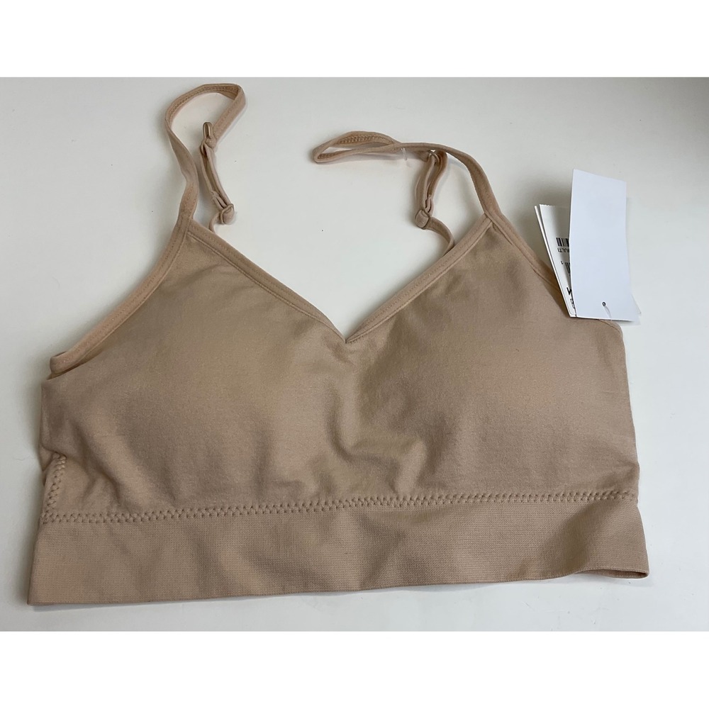 Abound Nordstrom Seamless Bralette Beige Almond Multi Convertible Straps S